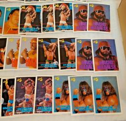 500+ WWF 1990 Classic Card Lot Pack Fresh Sharp PSA GEM Hogan Warrior Andre Bret WWE Ready To Grade