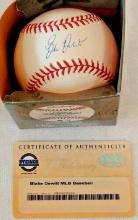 Blake DeWitt Autographed Signed ROMLB Baseball MLB Steiner Holo COA Dodgers Cubs