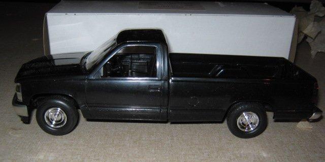 1988 Silverado C-1500, Saber Black, Dealer Promo Toy Truck NIB