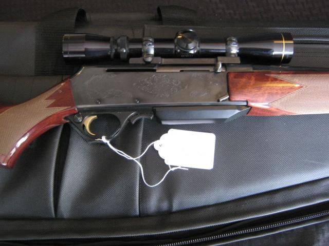 Browning Safari, 30.06 with Leopold Scope 2 x7, URI-XII, Engraved Reciever, Sling,  Exc. Cond., SN 3