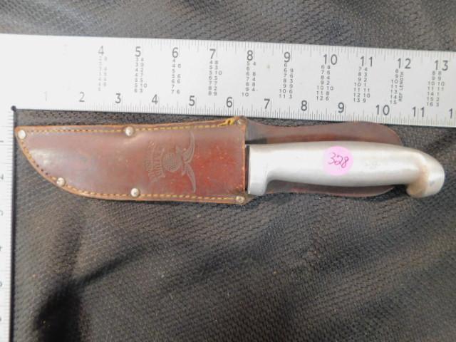 Richtig 5 inch hunting knife, has mark