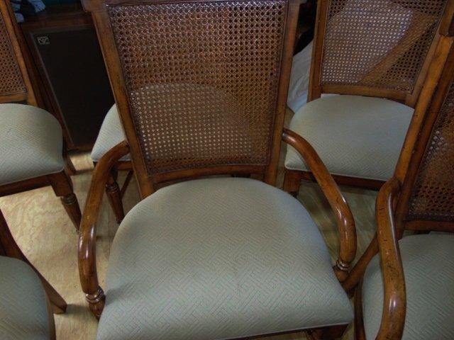6 Vtg Solid Wood Lexington Dining Room Chairs