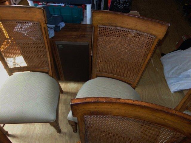 6 Vtg Solid Wood Lexington Dining Room Chairs