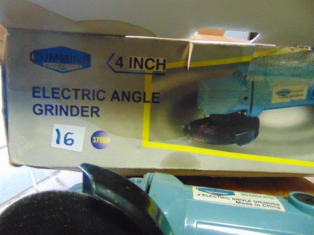 Cummins 4" Electric Angle Grinder