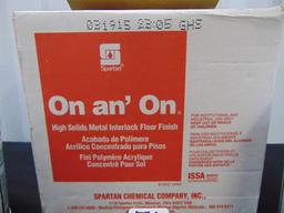 4 Gallons Of High Solids Metal Interlock Floor Finish LOCAL PICK UP ONLY