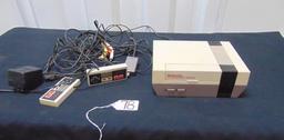 Original Nintendo Entertainment System, 2 Controllers, Power Supply & A Game