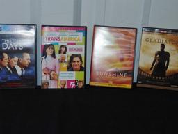 Lot Of 8 Quality Various Genre Movies On D V Ds