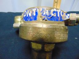 Vtg Victor Equipment Company Model C S R 350 D Oxygen Regulator For An