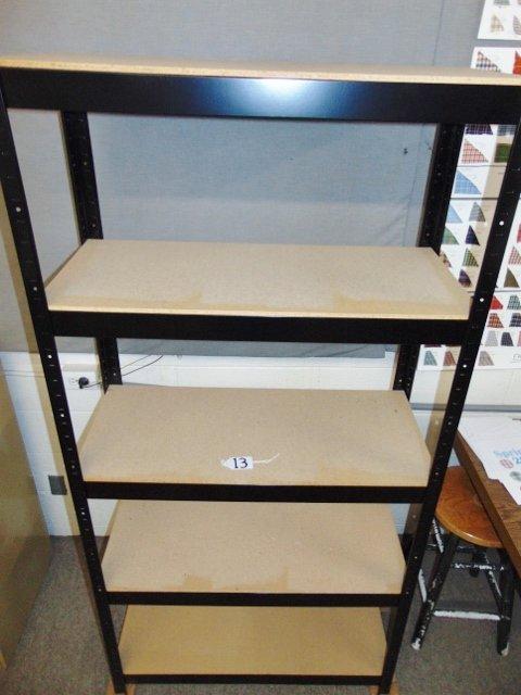 5 Shelf Metal Storage Rack (office) Local Pick Up Only