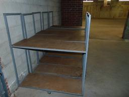 5 Rolling Steel Frame Carts (plant) Local Pick Up Only