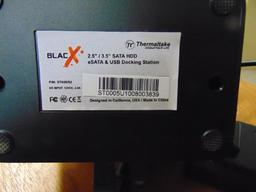 Blacx Thermaltake Hot - Swap S A T A External Hard Drive Docking Station For