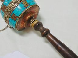 Vintage Tibetan Prayer Wheel