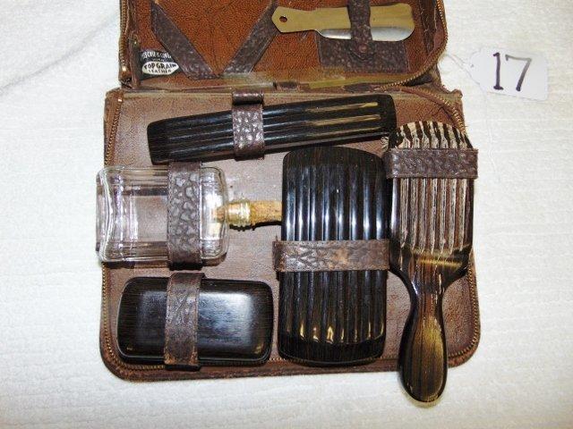 Very Nice Men's Vtg 1930s Travel Kit