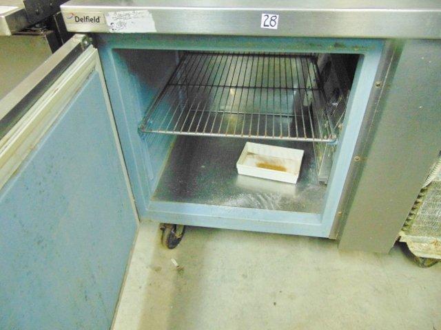 Delfield Stainless Steel Food Prep Counter On Wheels (local Pick Up Only )