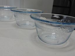 Matching Set Of Fire King Oven Glass