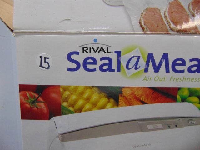 Very Gently Used Rival Seal A Meal W/ 5 Replacement Rolls