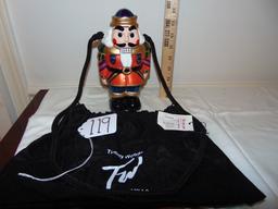 Autographed Timmy Woods Of Beverly Hills King Nutcracker Shoulder Bag