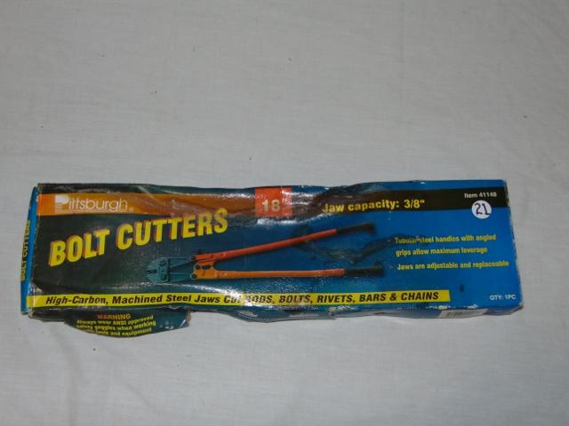 N I B 18" Pittsburgh Bolt Cutters