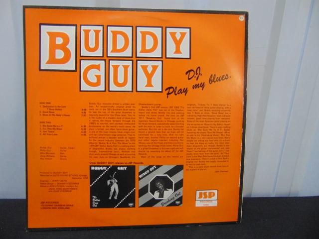 Buddy Guy " D. J. Play My Blues " Uk First Issue Vinyl L P, J S P Records 1042