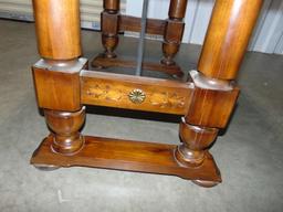 Beautiful Bernhardt Quarter Sawn ( Tiger Oak ) Formal Dining Room Table W/ Leaf (LOCAL PICK UP ONLY