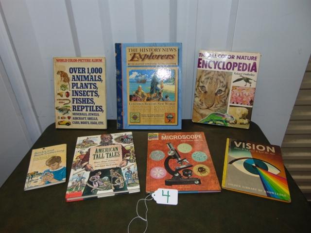 Lot Of 8 Educational Books For Children