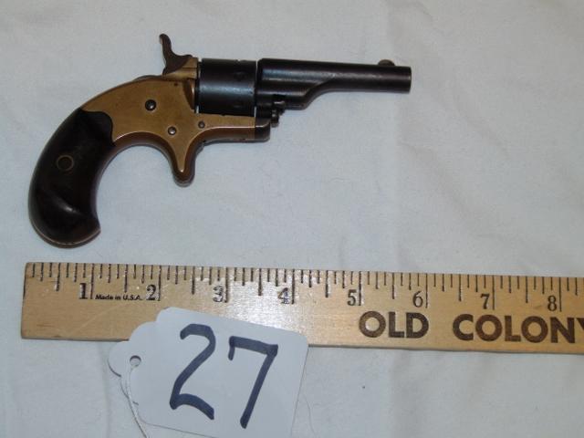 Antique Circa 1874, .22 Caliber Colt Open Top Revolver
