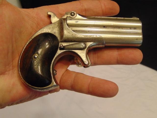 Antique 1880-1888 E. Remington And Sons .41 Caliber Over & Under Derringer