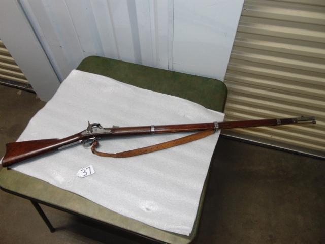 Antique U.S. Springfield Model 1861 .58 Caliber Long Rifle / Musket