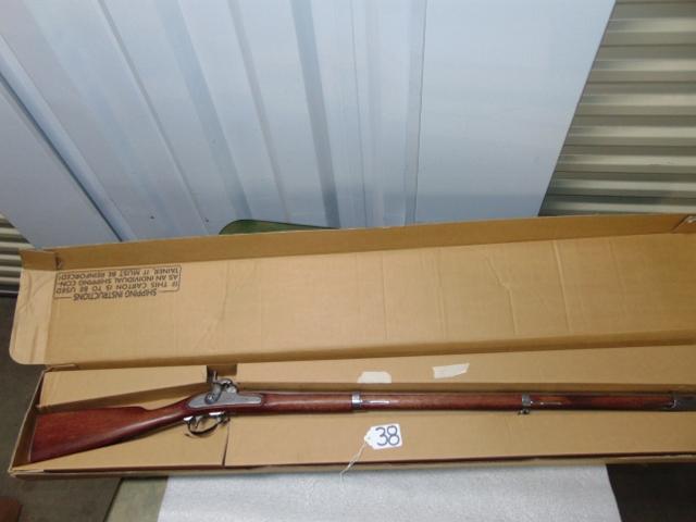 Reproduction 1847 Springfield .69 Caliber Percussion Long Rifle