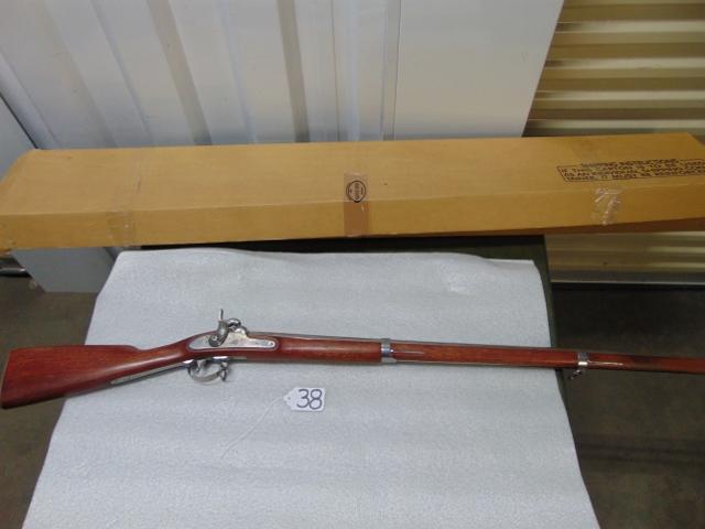 Reproduction 1847 Springfield .69 Caliber Percussion Long Rifle