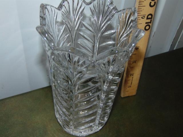 Beautiful Cut Crystal Vase