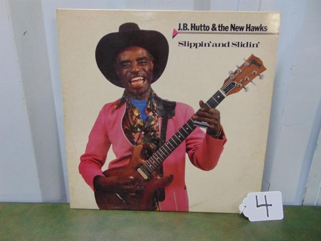J. B. Hutto & The New Hawks Slippin' And Slidin' Vinyl L P