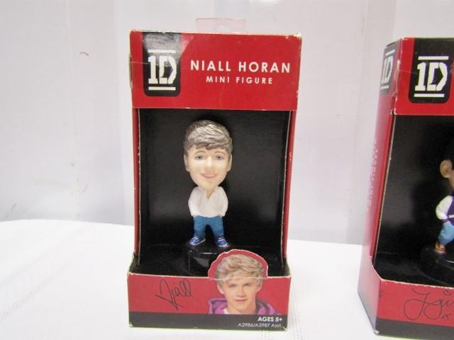 Three N I B One Direction Mini Figures: Niall Horan, Zayn Malik And