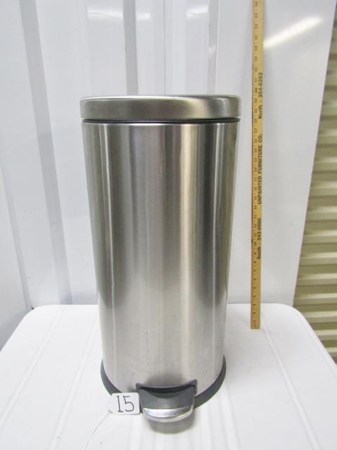 Nice Stainless Steel 25 Inch Tall Trash Can