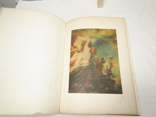 Pre 1936 Large Hard Cover Book: Famous Paintings