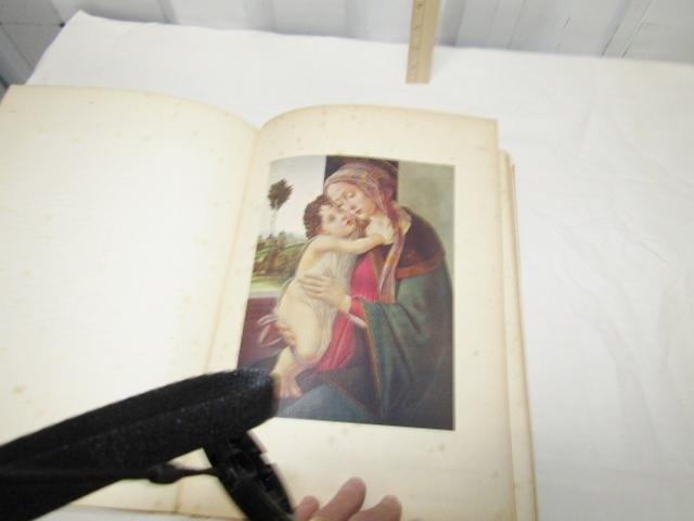 Pre 1936 Large Hard Cover Book: Famous Paintings