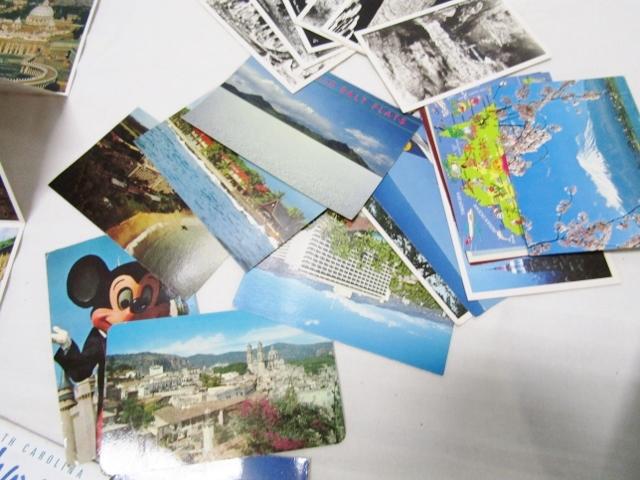 Lot Of Vtg Post Cards & Road Maps