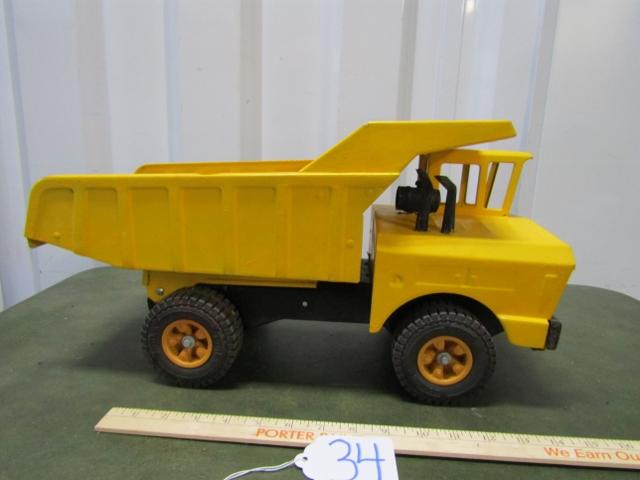 Vtg Pressed Steel Tonka Dump Truck