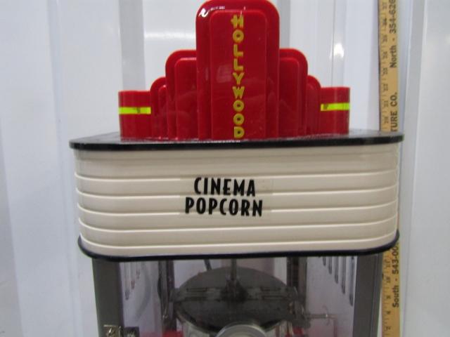 Hollywood Nostalgia Electrics Cinema Popcorn Machine