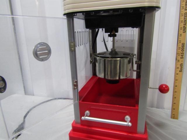 Hollywood Nostalgia Electrics Cinema Popcorn Machine