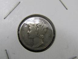 6 Mercury Dimes: 1919 - S, 1929 - D, 1942, 1942 - S, 1943 And 1944