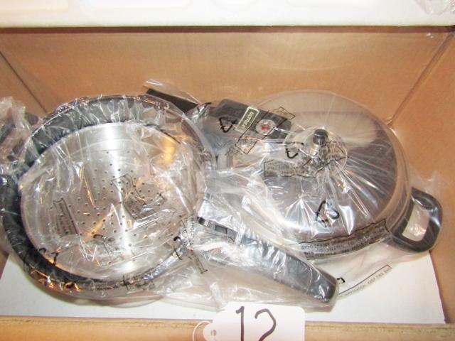 N I B Ultrex Pressure Cooker Set