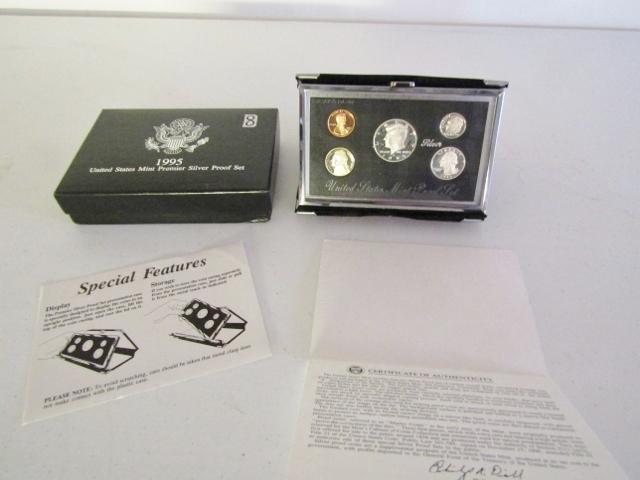 1995 - S United States Mint Premier Silver Proof Set