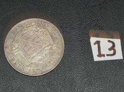 1848 F Ein Thaler Friedrich August Dresden German States Coin