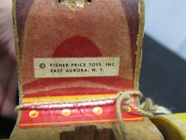 Vtg Fisher Price " Butch " Pull Toy