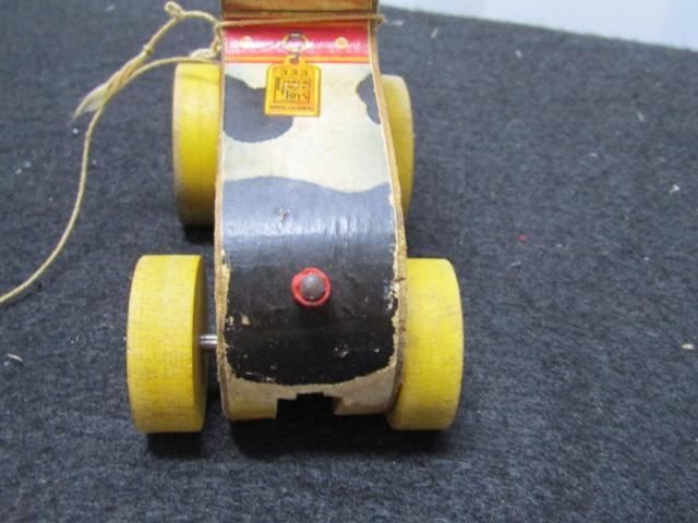 Vtg Fisher Price " Butch " Pull Toy