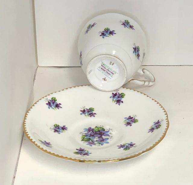 Five Tea Cups And Matching Saucers