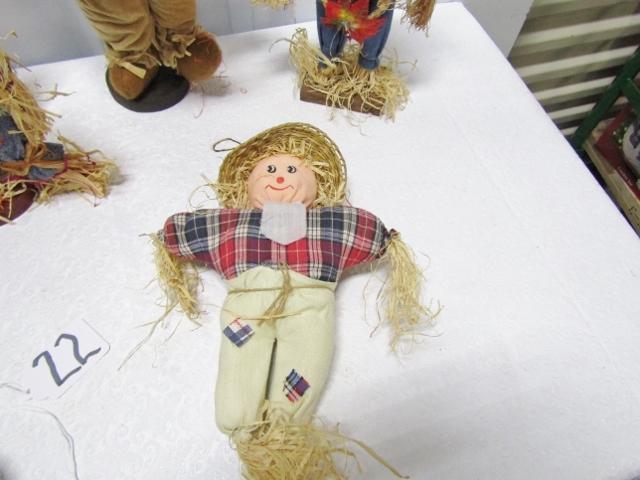 Lot Of 7 Scarecrows