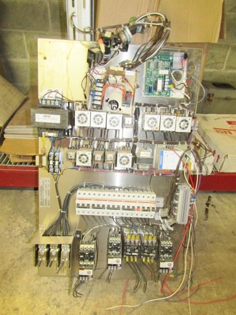 Electric Control Panel W/ Transformer, Breakers, Motor Starters And Relays