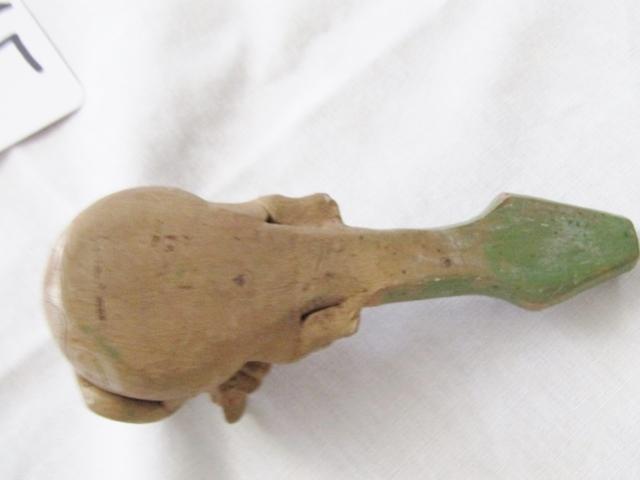 Vtg Hand Made Native American Clay Pipe